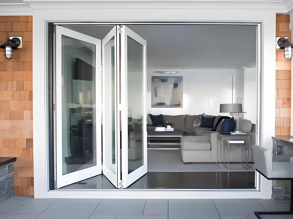 Folding door and window products